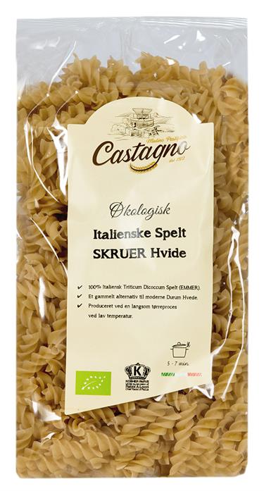 Pasta af Spelt , 500 g. Økologisk
